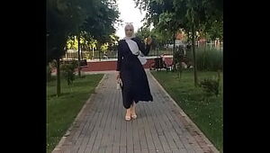 Hijab Sundress Style Sexi TÃ¼rbanlı
